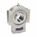 Iptci Take Up Ball Bearing Unit, 2 in Bore, All Stainless Steel, Set Screw Lock, 2 Tri Lip Seals SUCST210-32L3